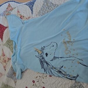 Carter's Dream Chaser Unicorn nightgown 2/3